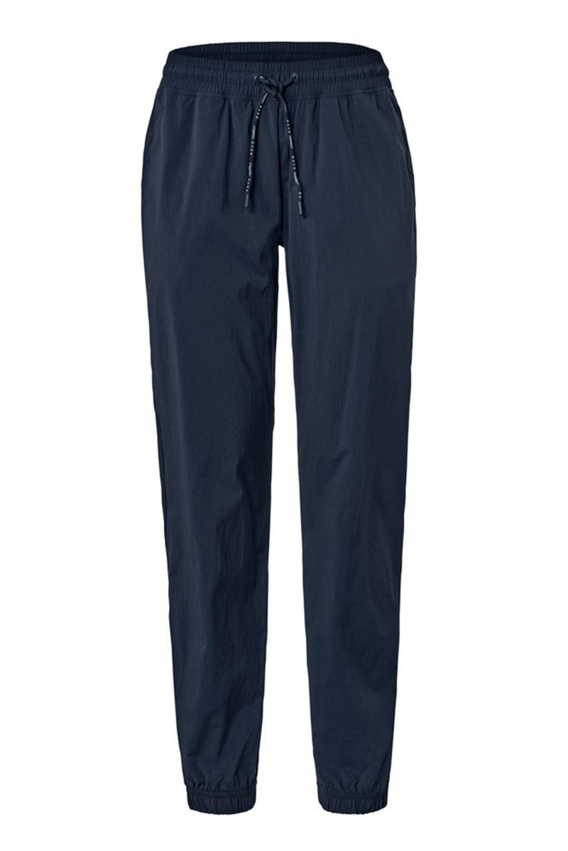 Tchibo Women Sportswear Fit Plain Track Pants, Navy Blue - Image 2